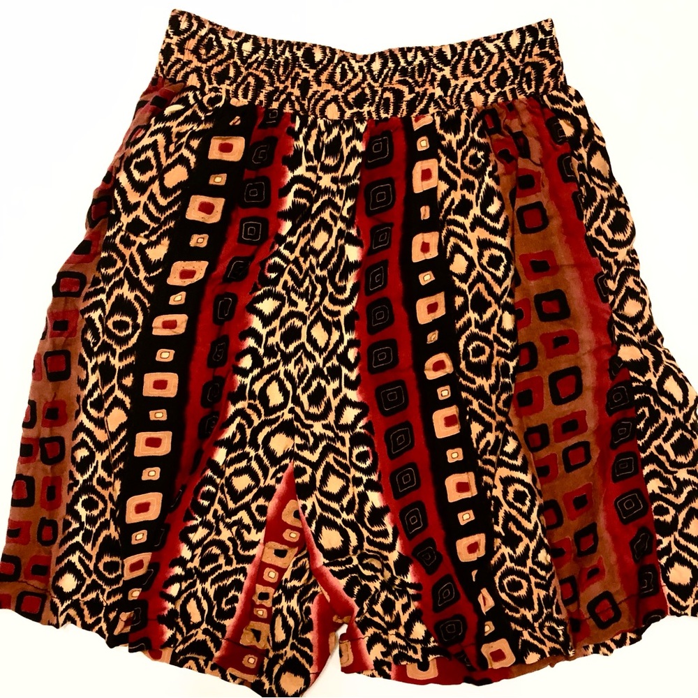 Geometric Vintage Shorts